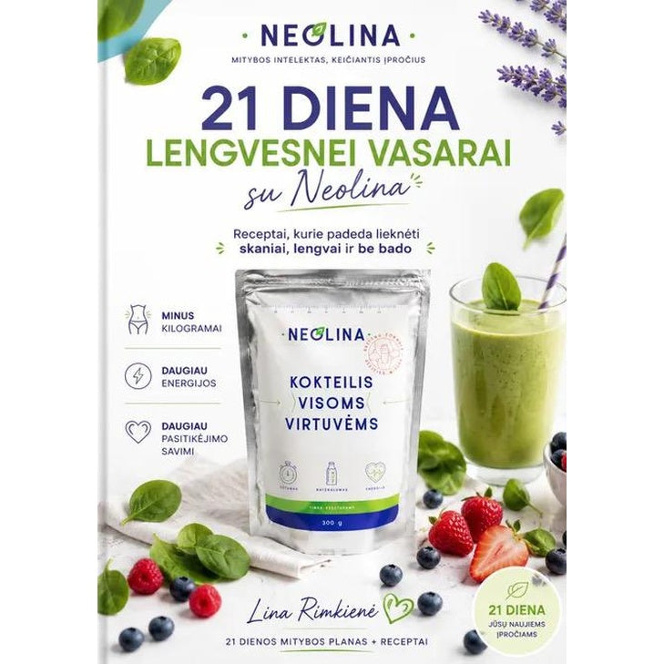 NEOLINA VASAROS RECEPTŲ KNYGA (tik internetu)